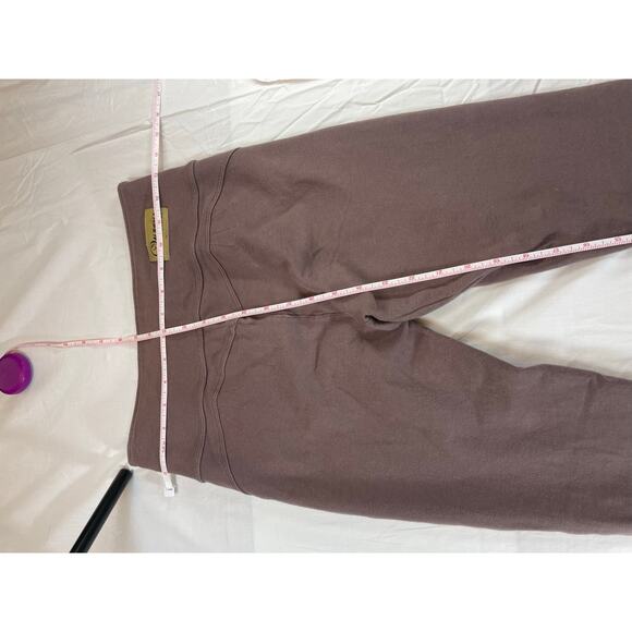 Daleska Fashion High Waisted Button Fly Lace Pocket Pants Brown Size L Women - Picture 8 of 9